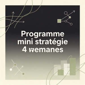 Programme mini stratégie 4 semaines