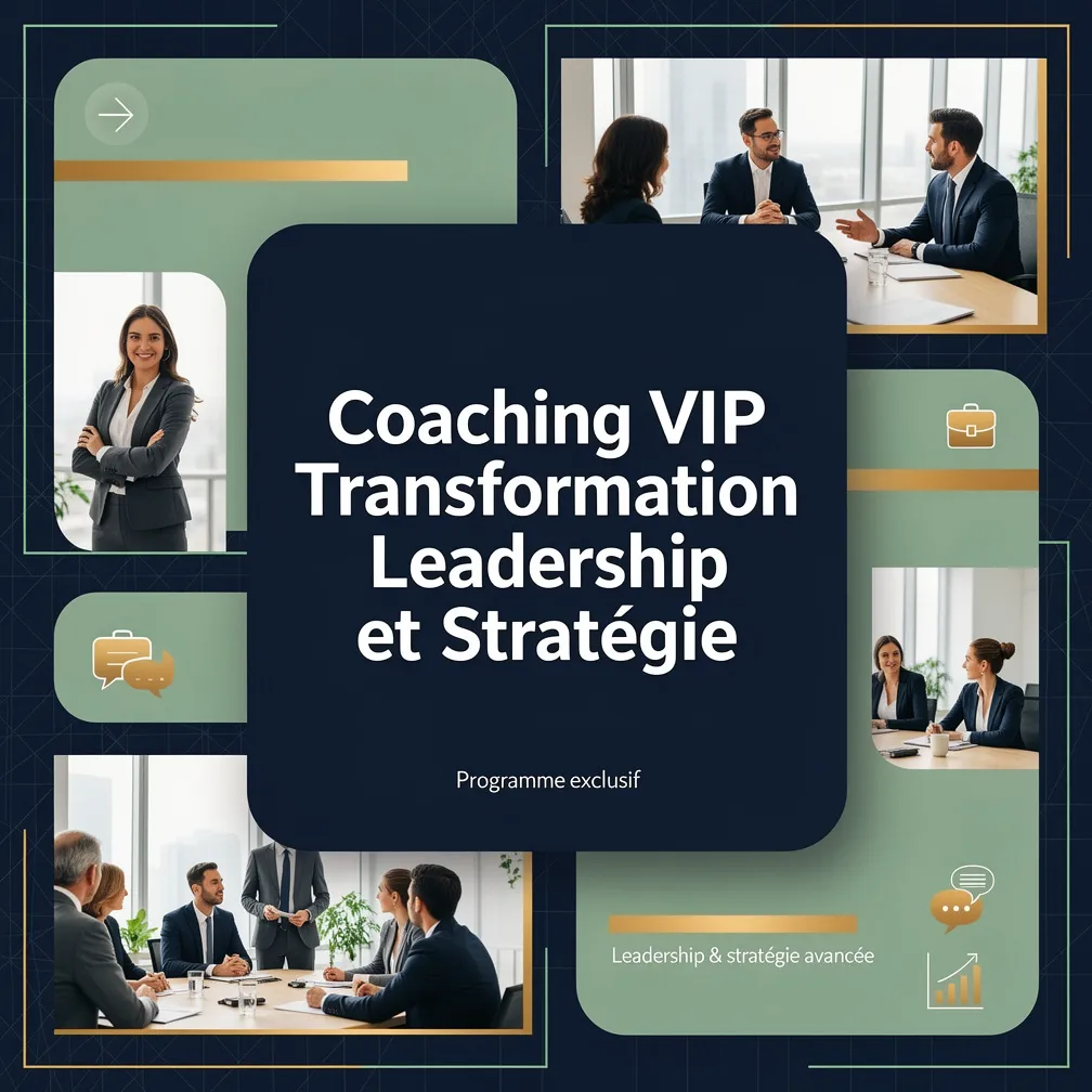 Coaching VIP Transformation Leadership et Stratégie